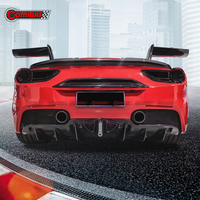 Ala spoiler posteriore in fibra di carbonio stile Mansory per Ferrari 488