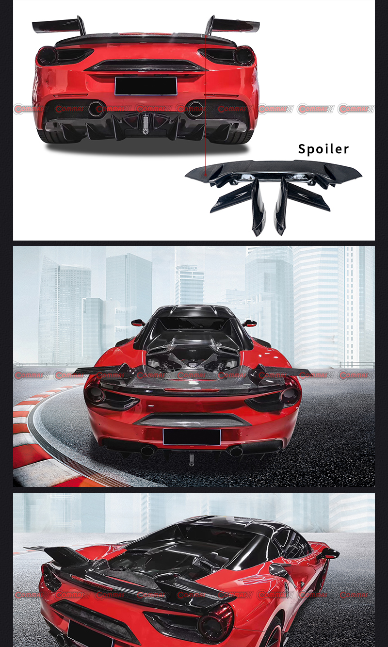 f488 alettone posteriore in muratura