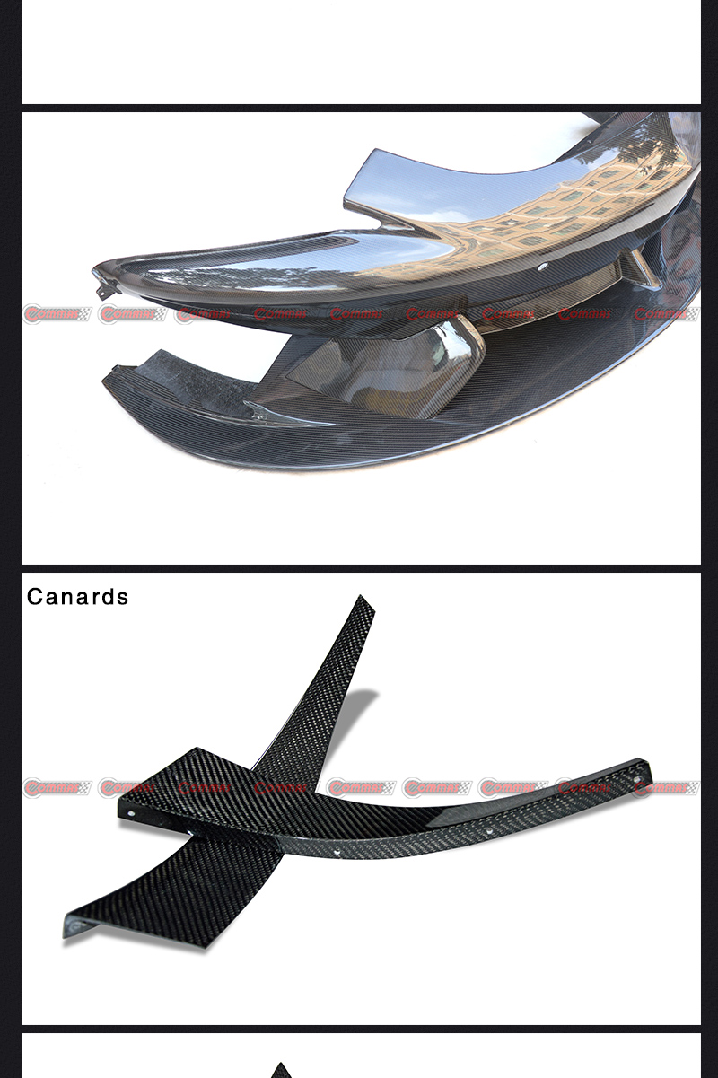 Paraurti anteriore mclaren 570 stile gt4