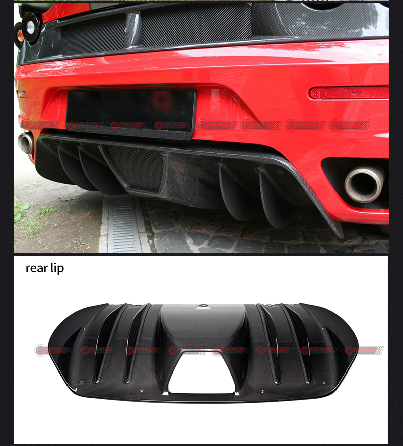 diffusore posteriore ferrari 430