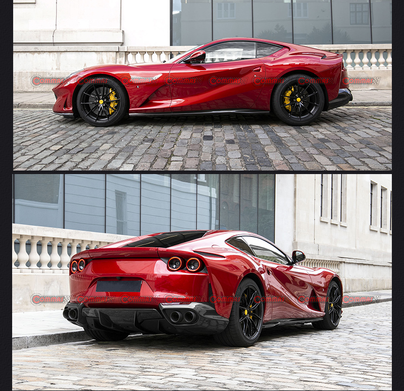 Minigonne laterali per Ferrari 812