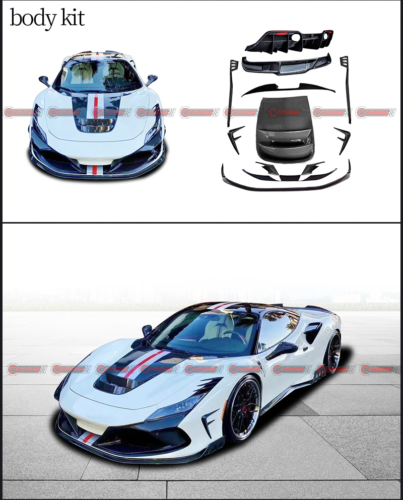 FerrariF8corredo del corpo