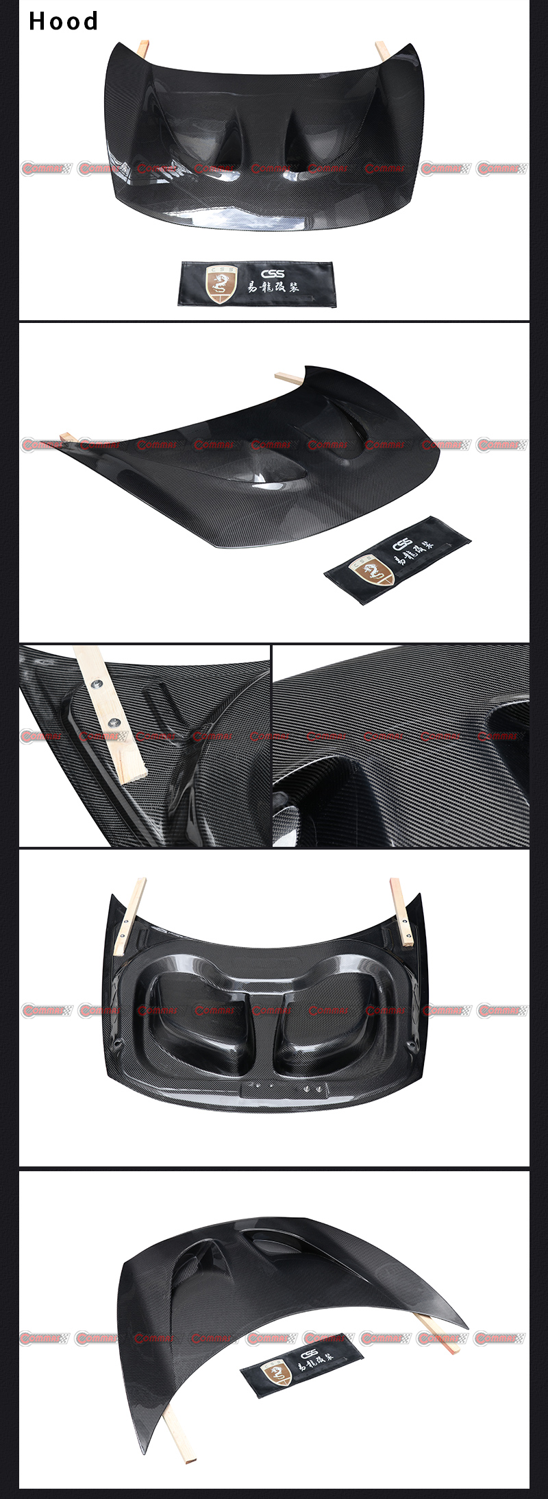Copertura motore stile mclaren 650s p1