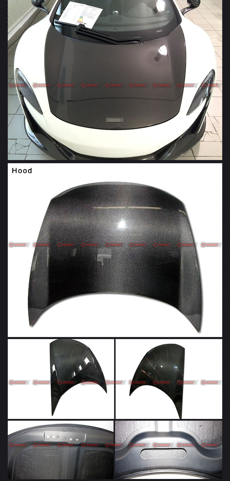 paraurti posteriore originale mclaren 650