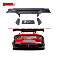 Ali spoiler posteriori in fibra di carbonio stile Mansory per Ferrari 812