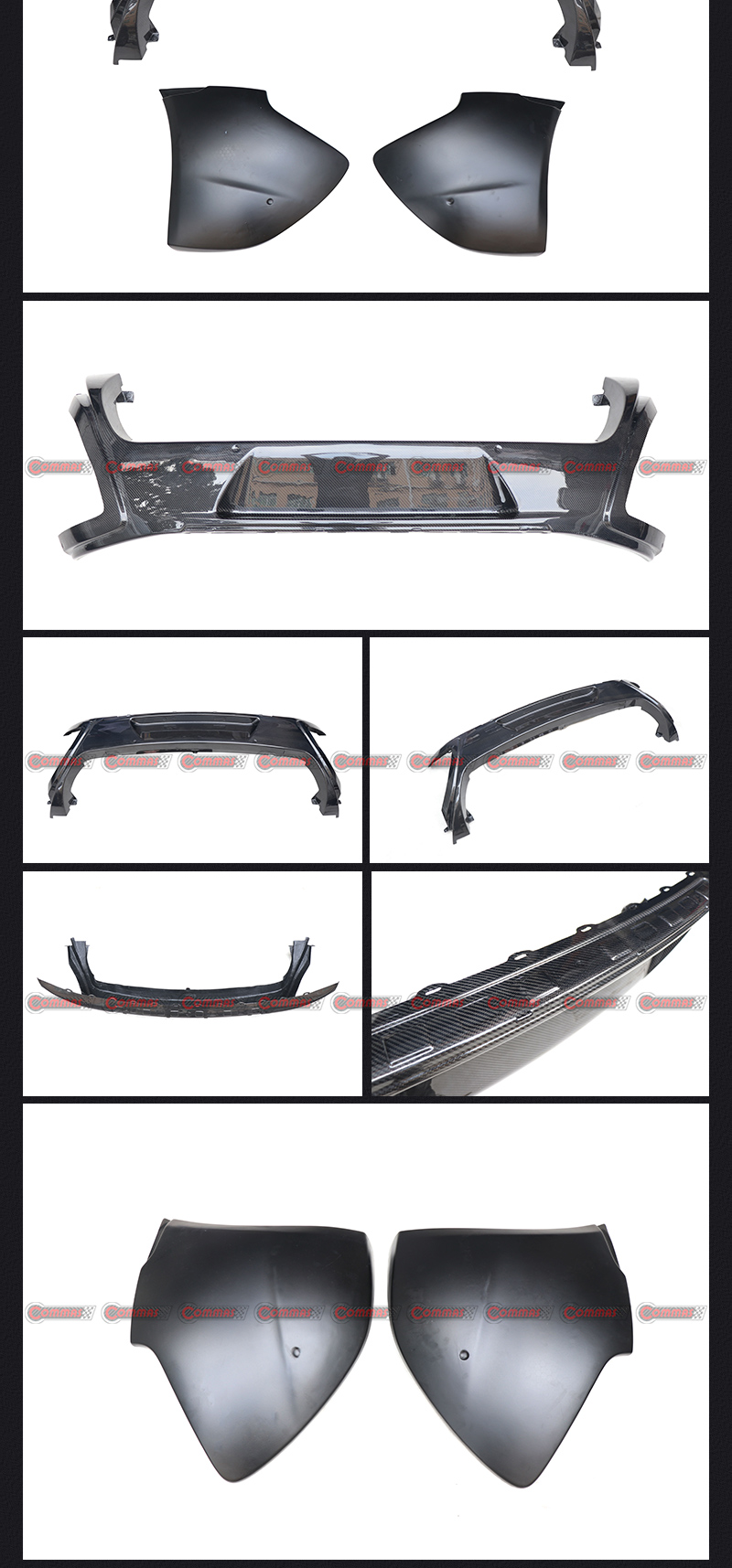 paraurti posteriore originale mclaren 650