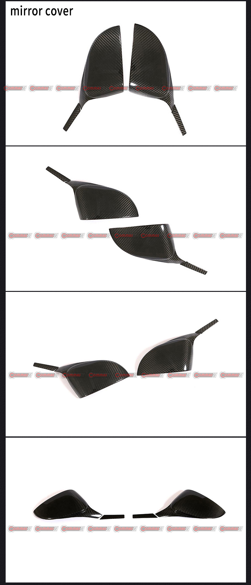 copertura retrovisore ferrari 458