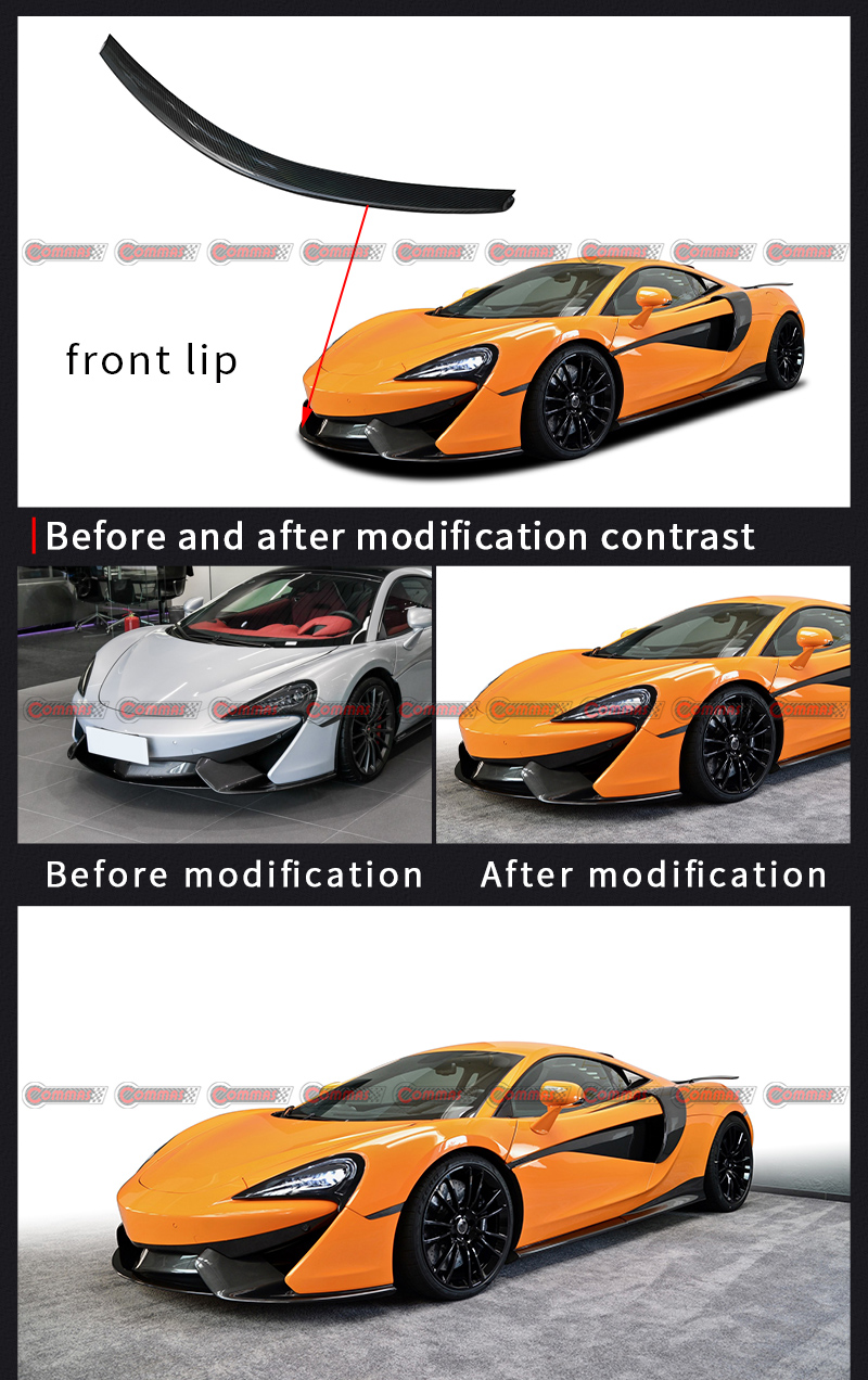 labbro anteriore novitec mclaren 540c