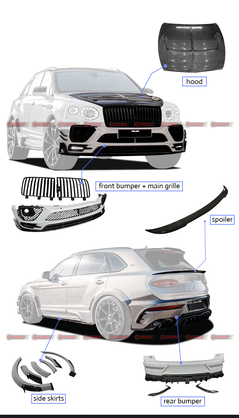 bentley bentayga mansory corpo largo cit