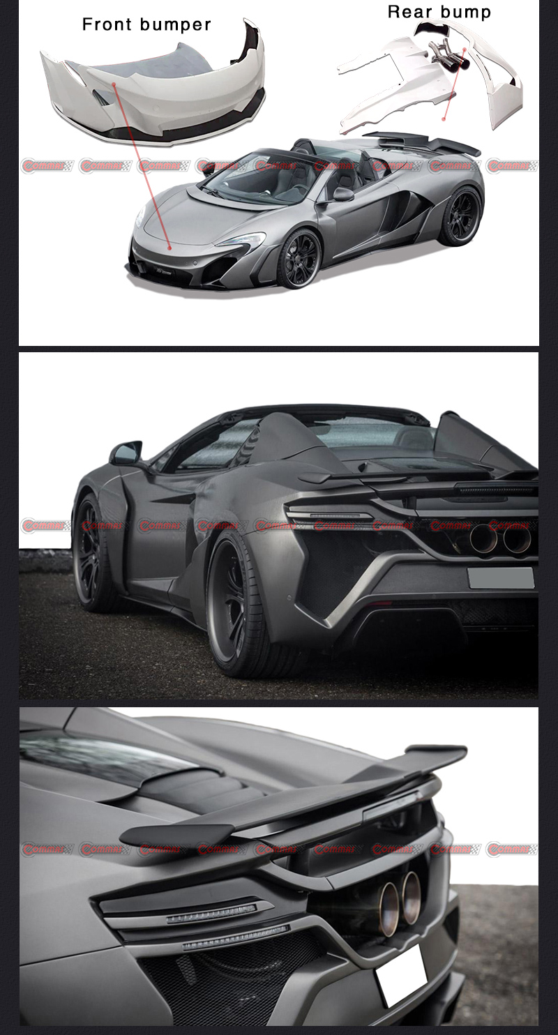 FAVOLOSO kit carrozzeria mclaren mp4 12c