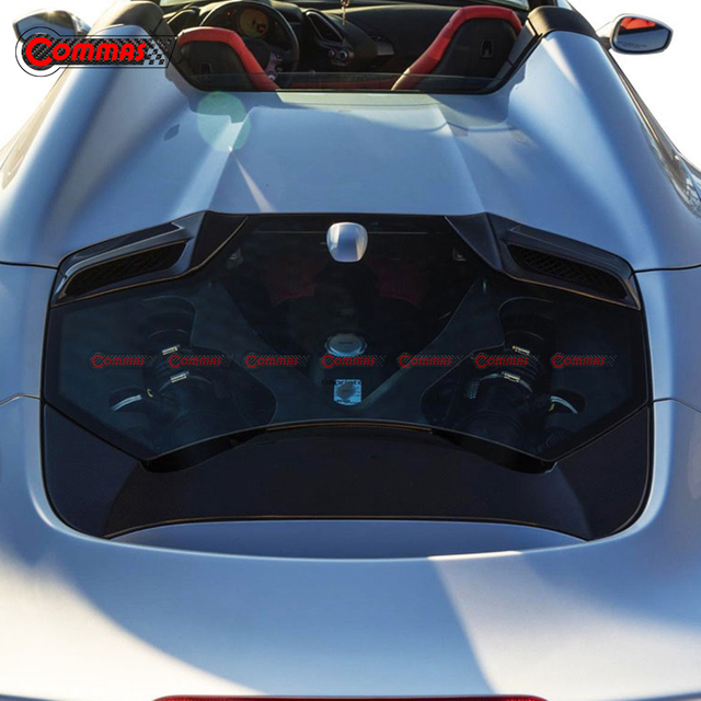 Cofano motore stile Capristo per Ferrari 488 GTB Spider