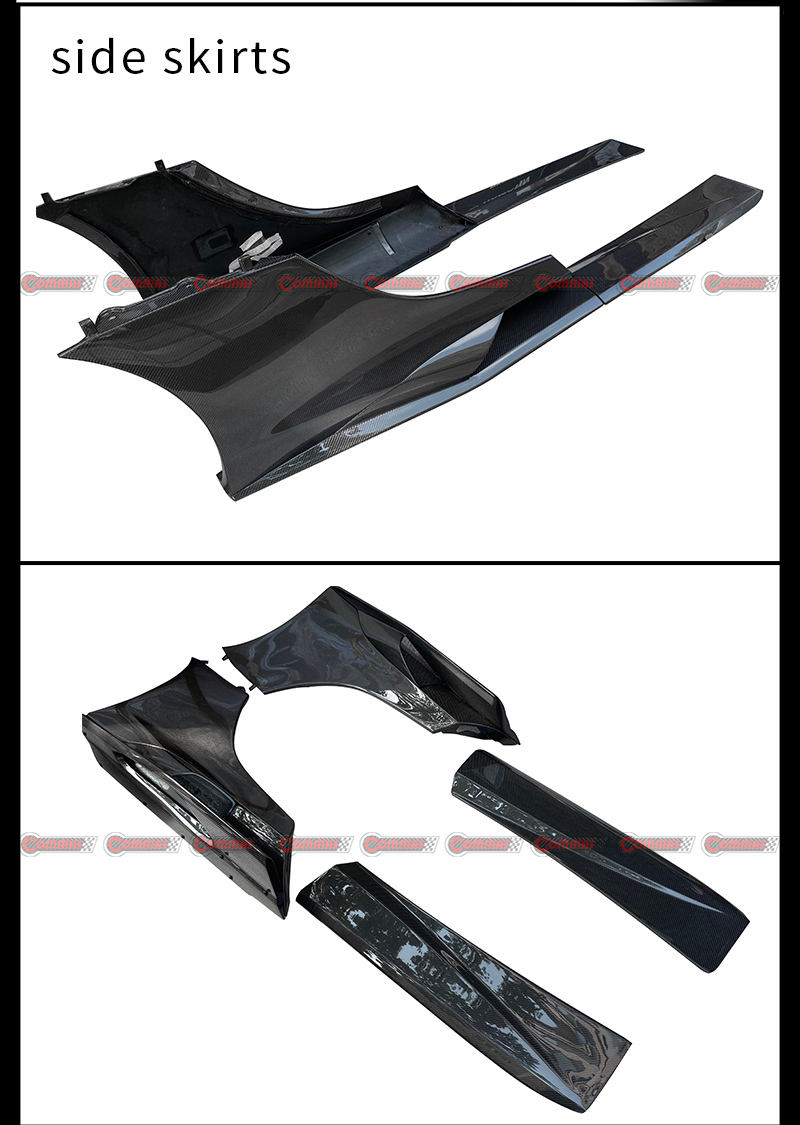 Minigonne laterali stile McLaren 650 da 675 litri