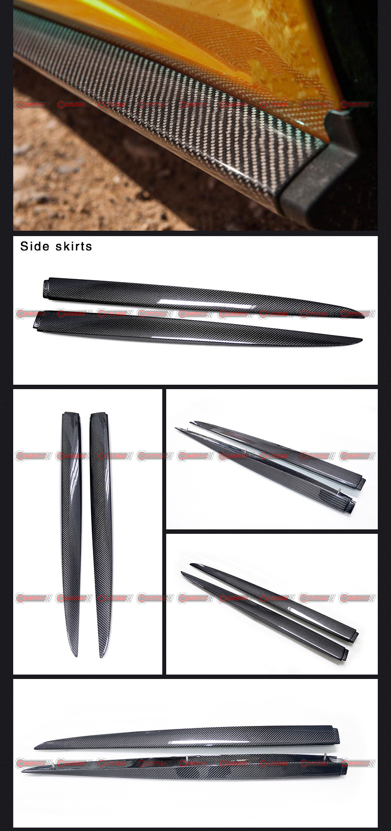 Gonna laterale originale McLaren 650s