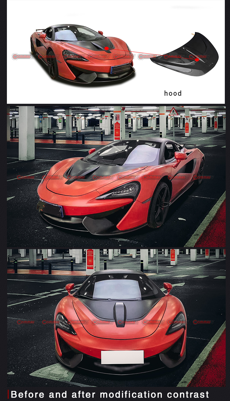 copertura motore novitec mclaren 540c