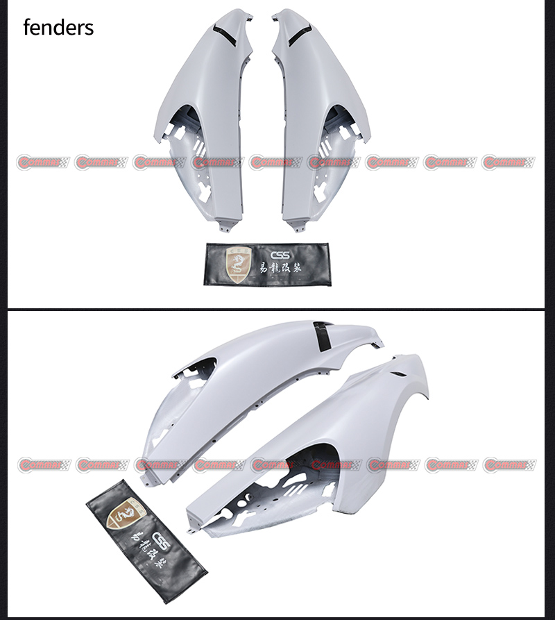 parafanghi anteriori mso mclaren 600lt