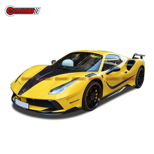 Kit corpo in fibra di vetro in fibra di carbonio stile Mansory per Ferrari 488