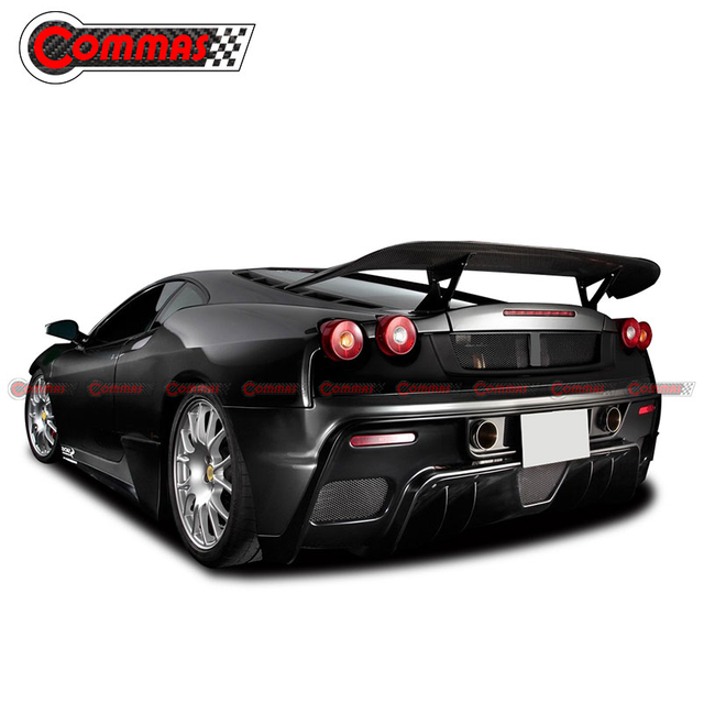 Spoiler posteriore in fibra di carbonio stile Veilside per Ferrari 430
