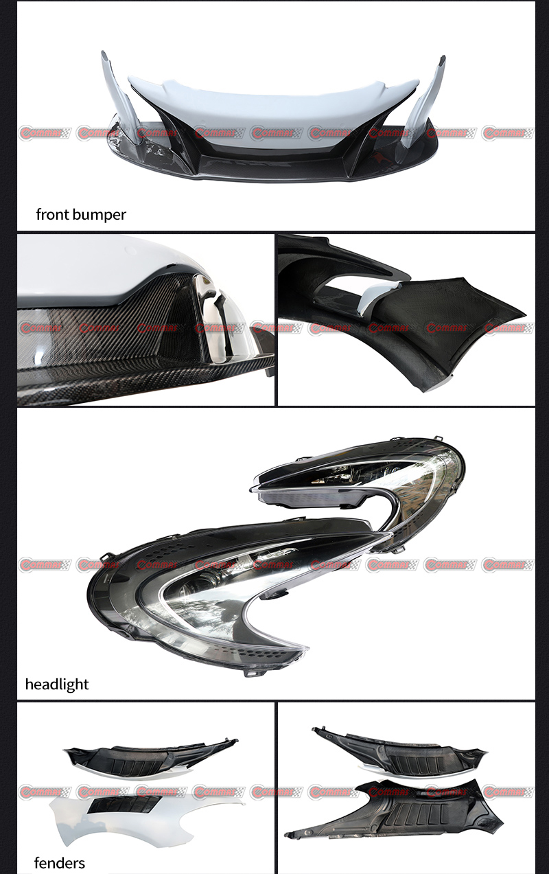 kit carrozzeria mclaren mps12c da 675 lt