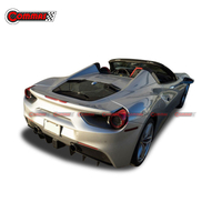 Cofano motore stile Capristo per Ferrari 488 GTB Spider