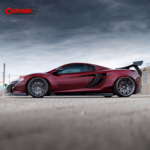 Kit corpo in fibra di carbonio stile LB per Mclaren 650S