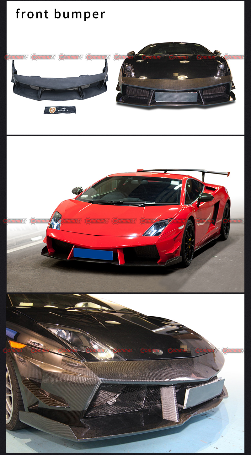 paraurti anteriore lambroghini gallardo rz