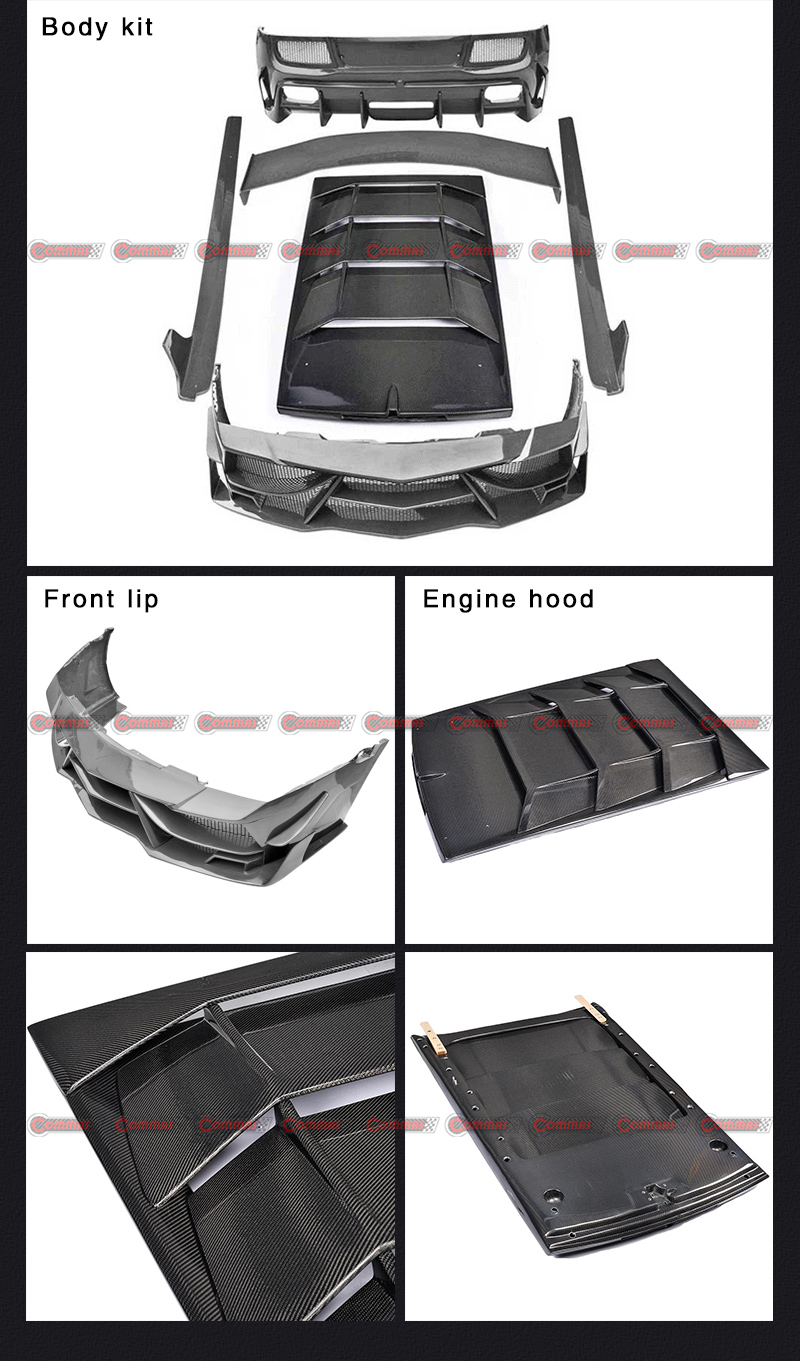 kit carrozzeria lambroghini gallardo stile lp700