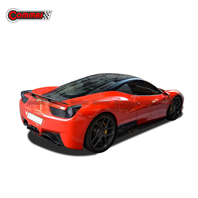 Spoiler posteriore in fibra di carbonio Novitec Rosso per Ferrari 458