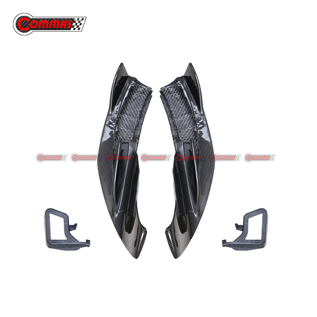 Canard splitter anteriore in fibra di carbonio stile Vorsteiner per Mclaren 540C 570S