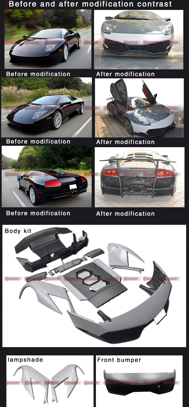 aggiornamento al kit carrozzeria lp670