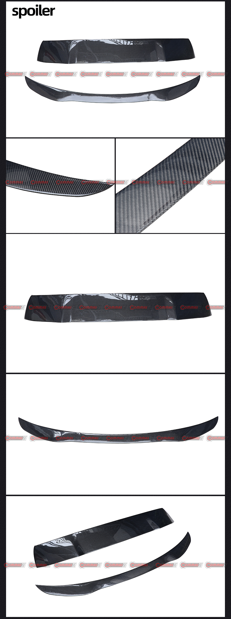 spoiler posteriore mansory mercedes benz gle