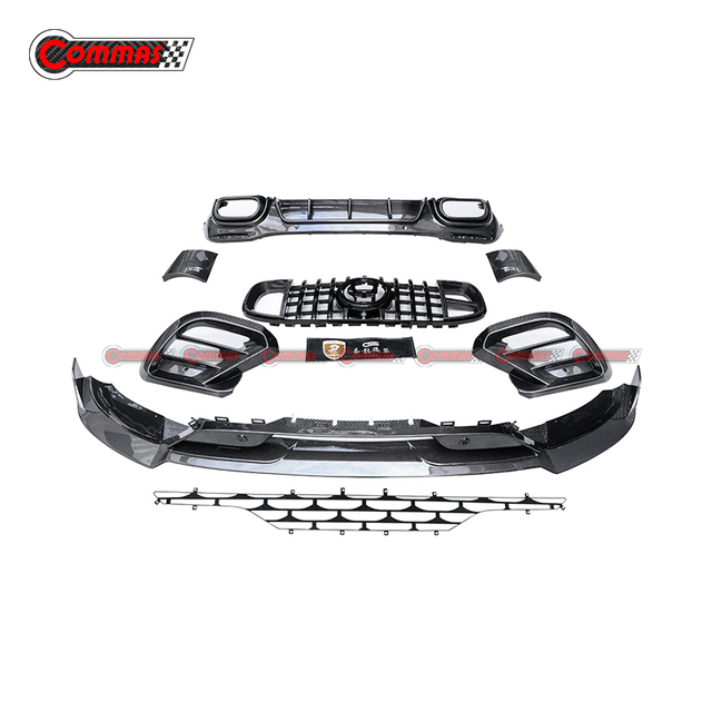 Kit corpo in fibra di carbonio stile Brabus 800 per Mercedes Benz GLE Coupé 350 450 63