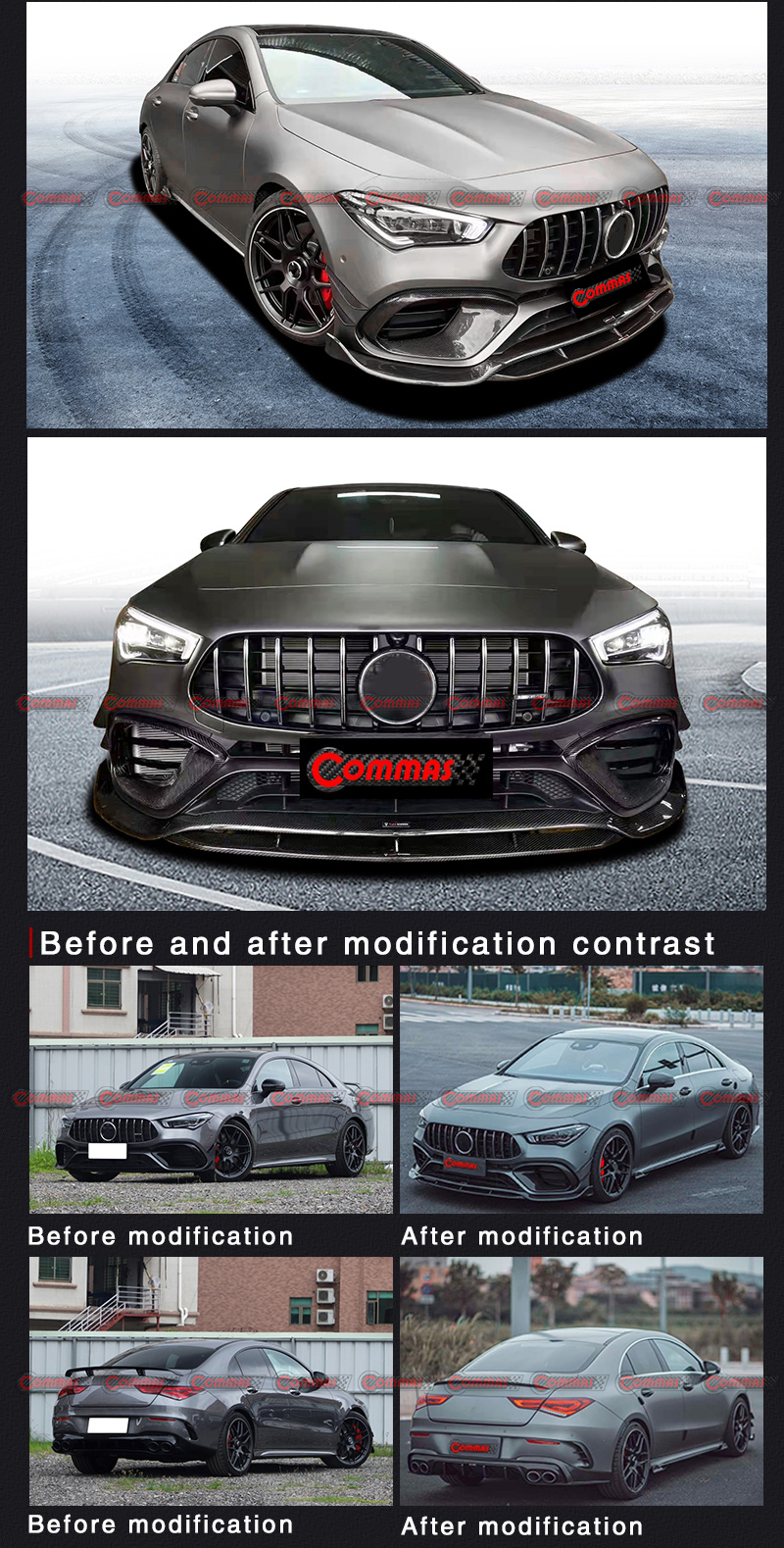 kit carrozzeria mercedes benz w118