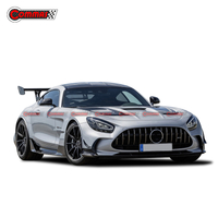 Kit corpo metà in fibra di carbonio stile serie nera per Mercedes Benz AMG GT GTR