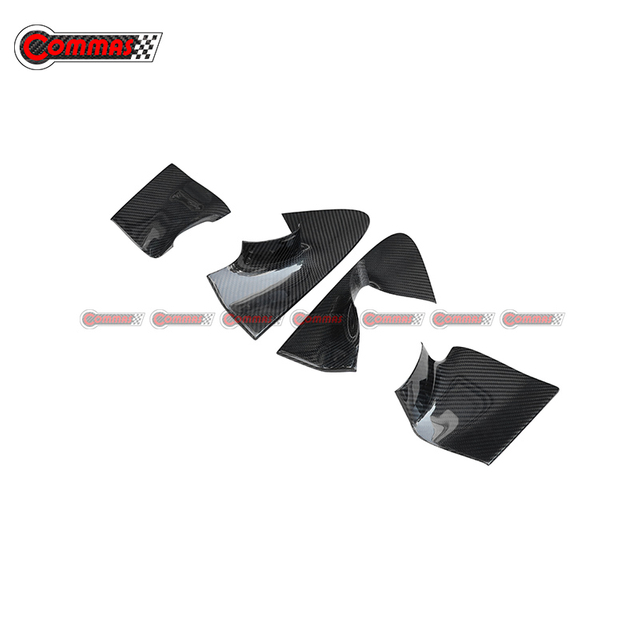 Copertura maniglia esterna in fibra di carbonio per McLaren 720S