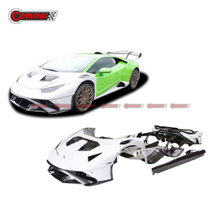 Kit corpo in fibra di carbonio a metà stile STO per Lamborghini Huracan Lp610 Lp580 