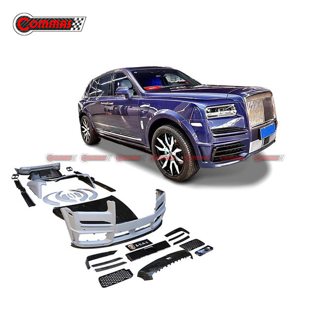 Kit corpo Mansory in mezza fibra di carbonio per Rolls Royce Cullinan