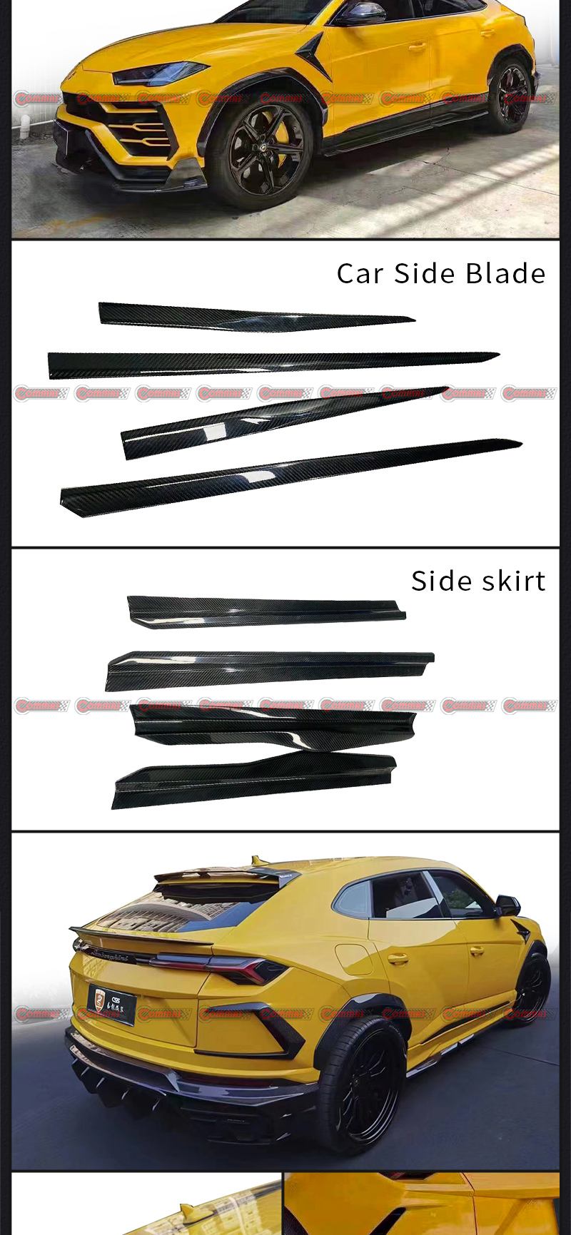 Kit carrozzeria stile Lamborghini Urus Mansory