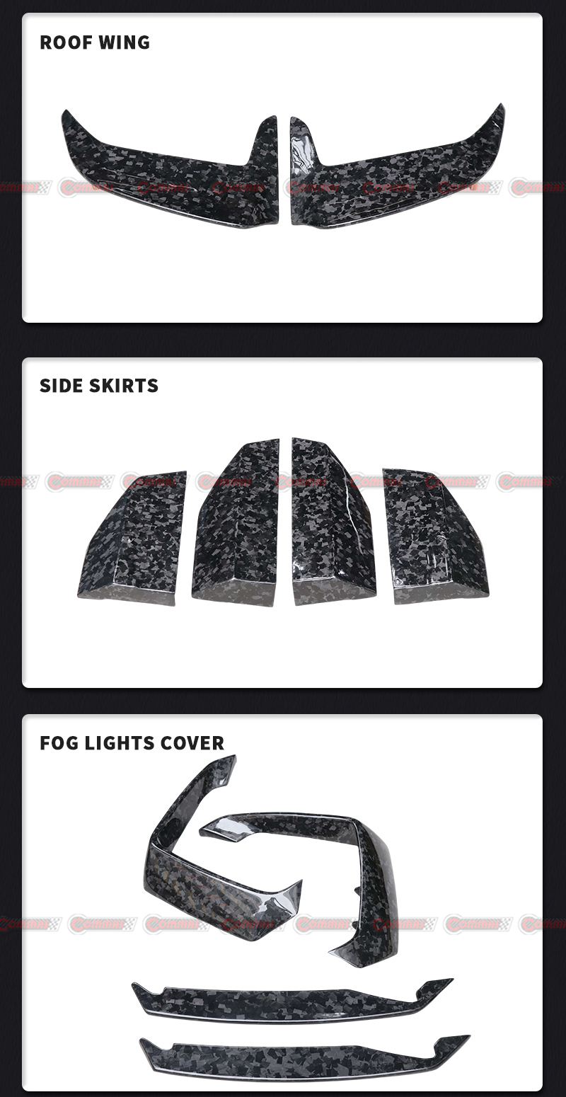 Kit corpo in fibra di carbonio forgiato Audi RSQ8