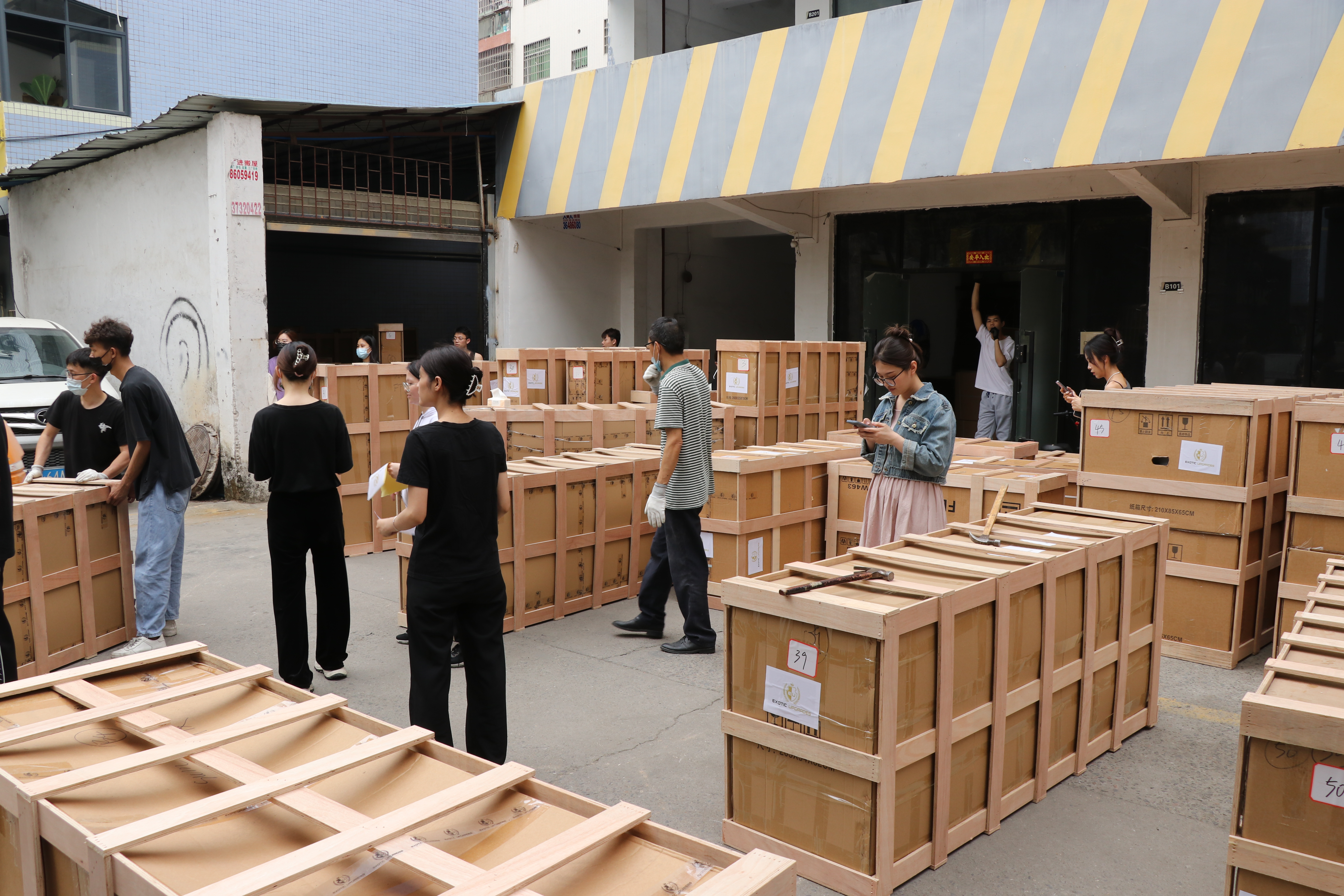 Imballaggio e trasporto delle merci