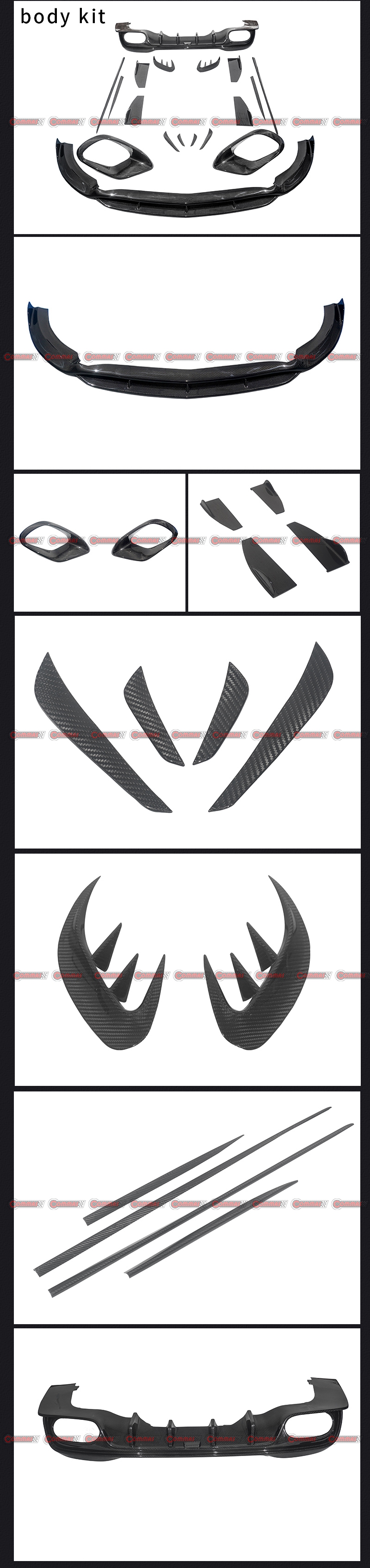 kit carrozzeria mercedes benz cla