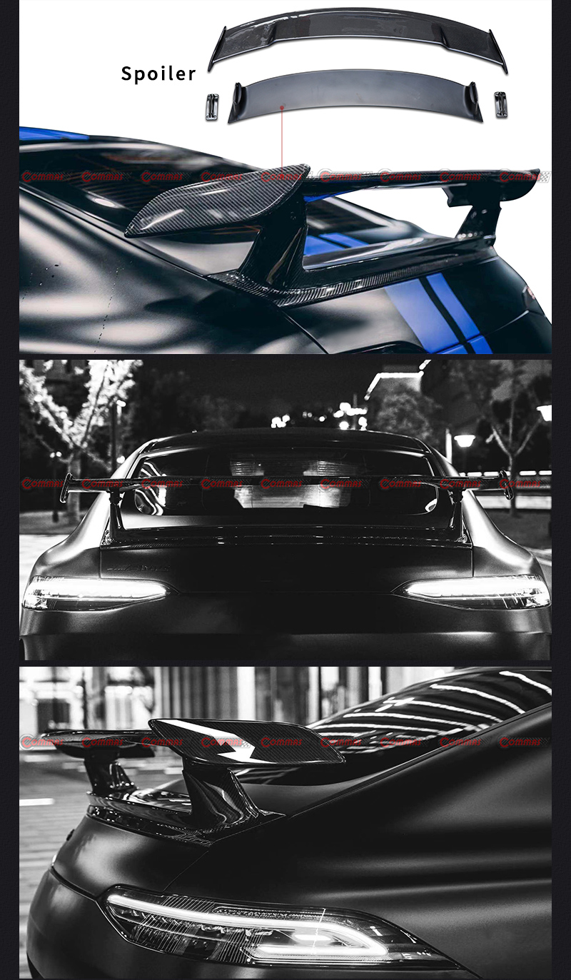 spoiler posteriore stile gtr mercedes benz amg gt
