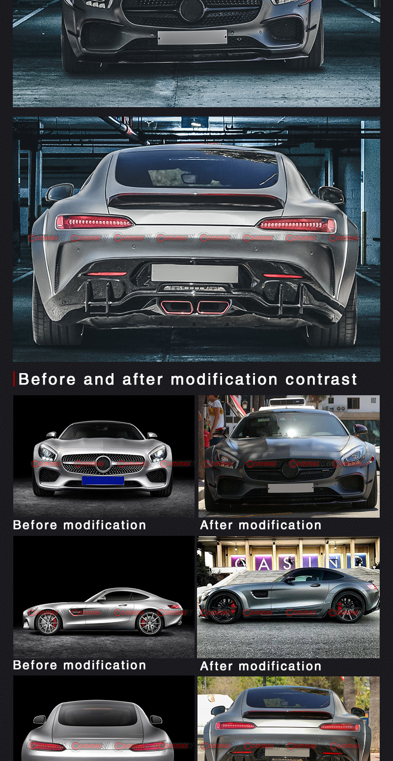 kit carrozzeria stile atarius mercedes benz amg gt