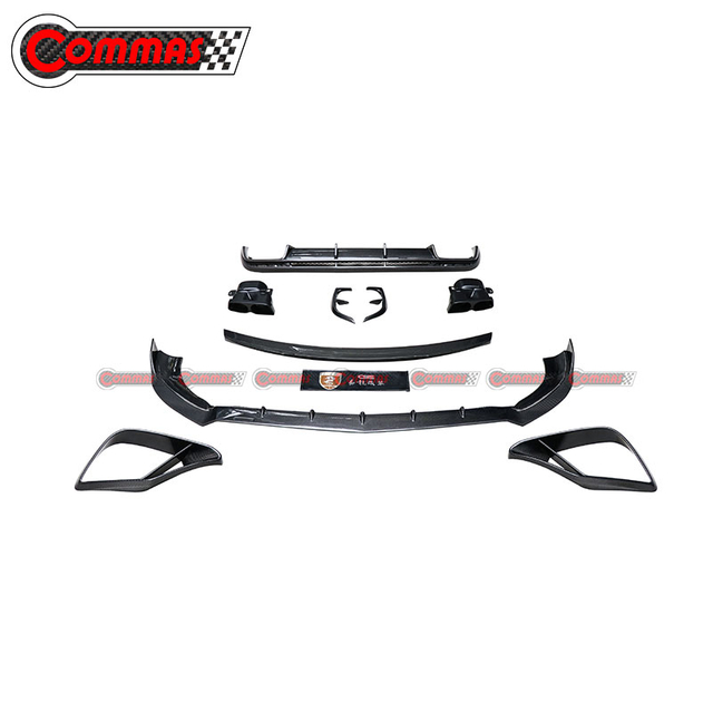 Kit corpo in fibra di carbonio stile Brabus per Mercedes Benz Classe S C217