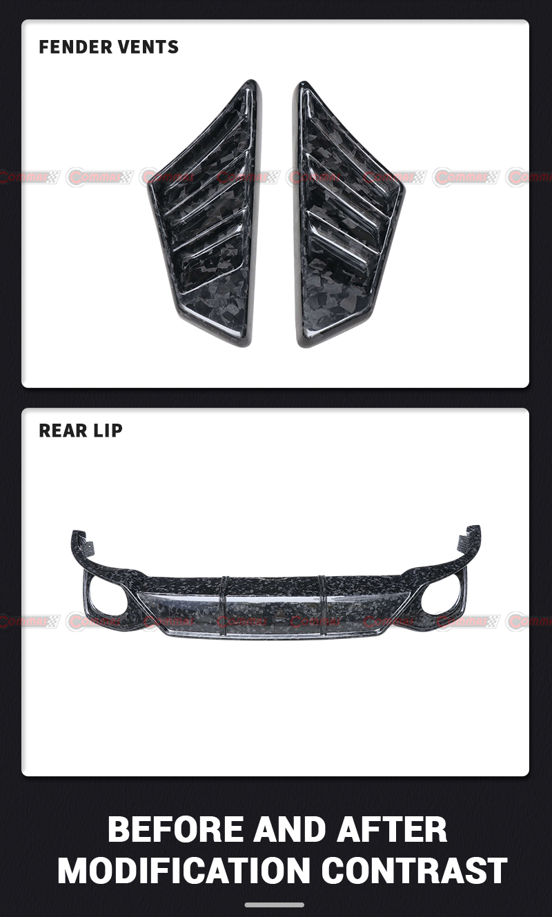 Kit corpo in fibra di carbonio forgiato Audi RSQ8