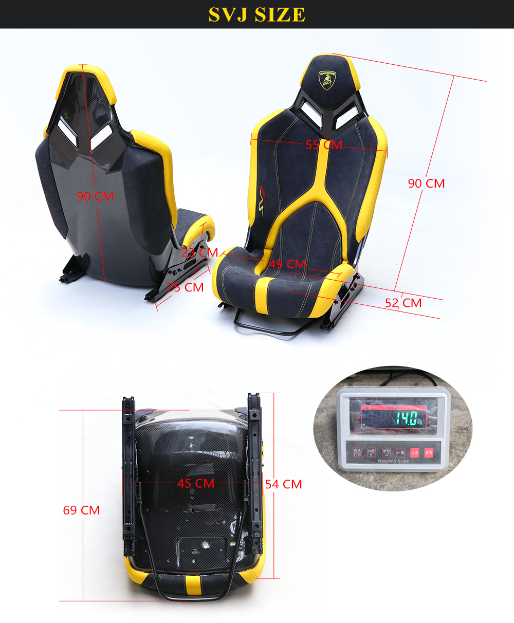 Sella Lambroghini Aventador SVJ 