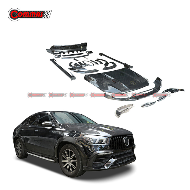 Kit corpo in fibra di carbonio stile Topcar per Mercedes Benz GLE Coupé C167