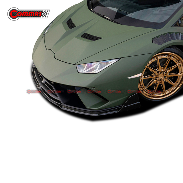 Labbro anteriore in fibra di carbonio Lamborghini Huracan Lp610 stile Vorsteiner
