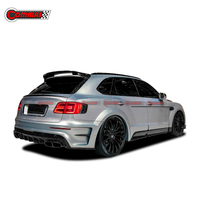 Mansory Style Paralume posteriore in fibra di carbonio Coperchio telaio fanale posteriore per Bentley Bentayga