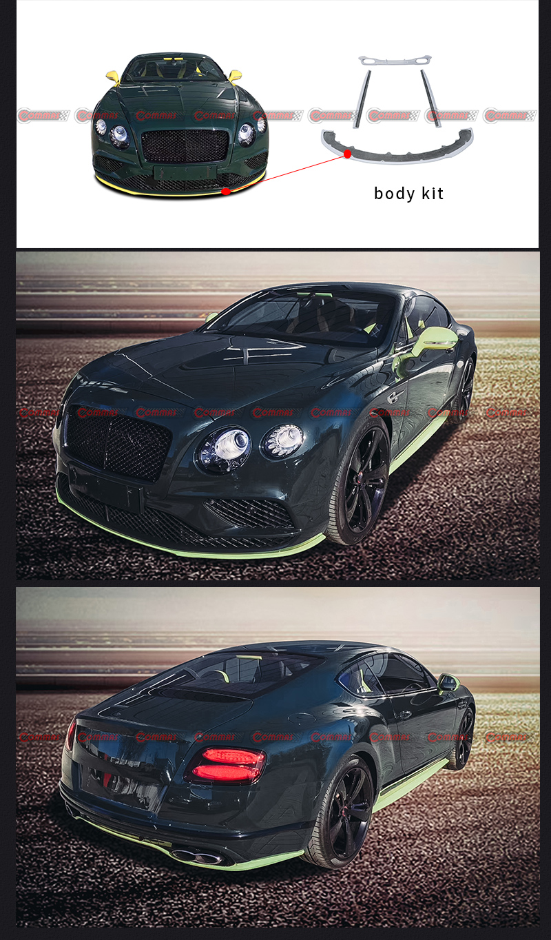 Kit carrozzeria stile Bentley Continental GT V8S