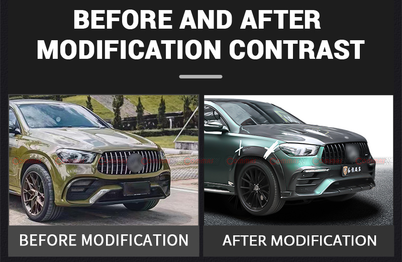 paraurti anteriore stile topcar mercedes benz gle